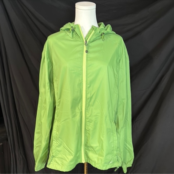 Eddie Bauer Jackets & Blazers - Eddie Bauer Bright Green Utility Jacket